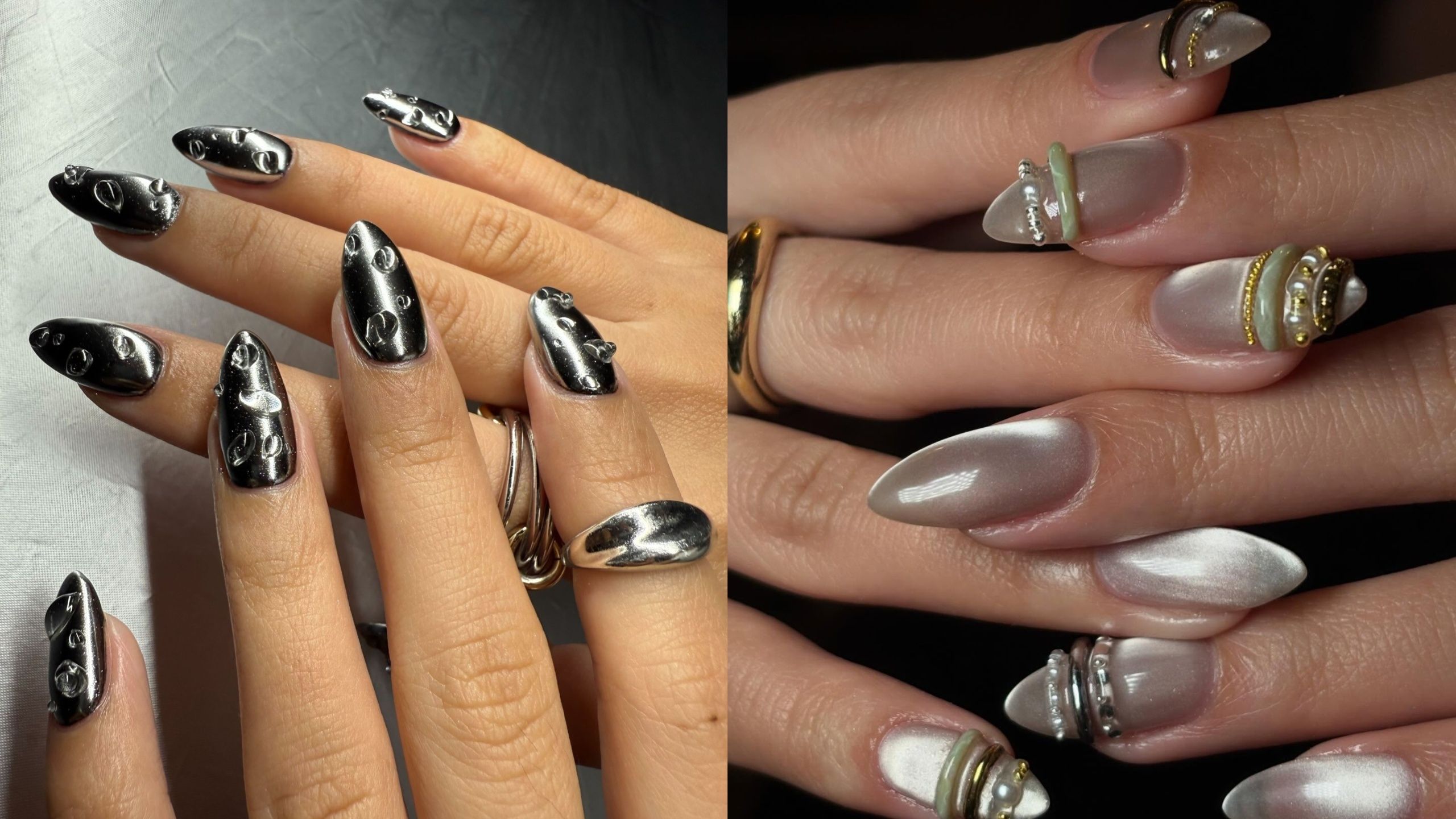 Metallic Nails Are Officially Summer’s Shiniest Manicure Trend