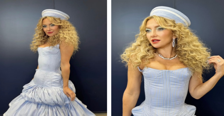 <![CDATA[Kate Hudson’s ‘Drag Race’ Hair Belongs in Studio 54]]>