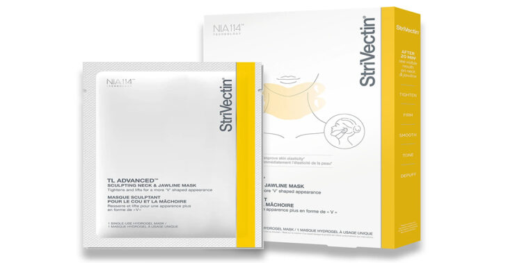 This Hydrogel Mask Visibly Firms a Sagging Neck in 20 Minutes